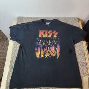 KISS Destroyer Graphic T-Shirt Men's Size 2 XL